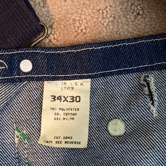 TOUGHSKIN DENIM OVERALLS-Unisex - Picture 6 of 7